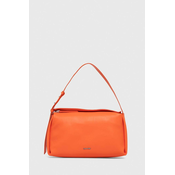 Orange womens handbag Calvin Klein Gracie Shoulder Bag