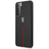 Ferrari FEOSIHCS21MBK S21+ G996 črna/črna trda torbica Off Track usnje najlonske črte