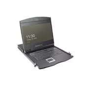 Digitus DS-72211-4GE policna konzola 48,3 cm (19) 1366 x 768 pikseli Crno 1U