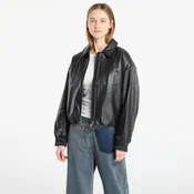 Jakna Calvin Klein Jeans Faux Leather Insulated Jacket Black L