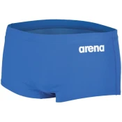 Mens swimsuit arena team swim low waist short solid royal/white s -