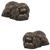 shumee Pekineški ovčar - pasja figurica, pisarniška figurica, pokal za pasjo razstavo Art-Dog
