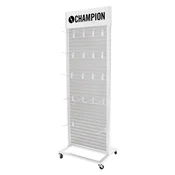 Champion Belo kovinsko stojalo s kolesi, 600 mm