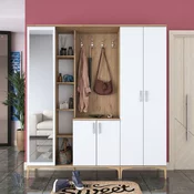 Hanah Home Komplet predsoblja EA129-2797, 180x37.5x198.6 cm, Beli