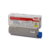 Toner OKI C5850 (43865721) rumena, original -