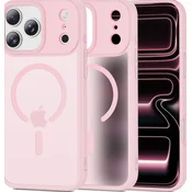 Ovitek Tech-Protect Magmat Magsafe iPhone 17 Pro - mat roza