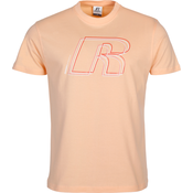 Russell Athletic R OUTLINE - S/S CREWNECK TEE SHIRT, moška majica, oranžna A30731