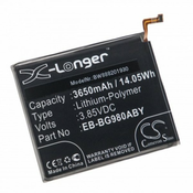 Baterija za Samsung Galaxy S20/S11e/SM-G980, 3650 mAh