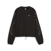 PUMA Sportska sweater majica Motion, siva / crna