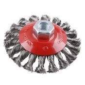 Cetka celicna poluloncasta upletena za brusilicu fi 100mm M14 FESTA
