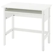 BRYTNING Pisalna miza, bela, 85x53x75 cm