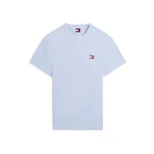 Tommy Jeans Majica Tommy Badge svetlo modra