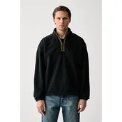 Levis pulover moški flis REDWOOD HALF ZIP