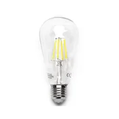 LED sijalica FILAMENT ST64 E27/6W/230V 6500K - Aigostar