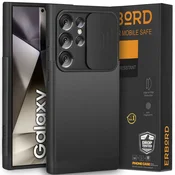 Overboard Ovitek MagProtect Cam Slider Armor za MagSafe za Samsung Galaxy S24 Ultra, črn