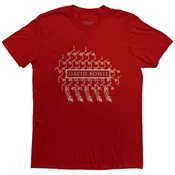 David Bowie Pheonix Festival (Back Print) Cardinal Red XL Majica