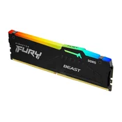 DIMM DDR5 64GB 5600MT/s KF556C40BBA-64 FURY Beast Black RGB EXPO