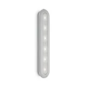 shumee LED SVETILKA NA BATERIJE - ČASOVNIK - NOČNA - ZA GARDEROBO - PREDALNIK