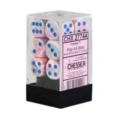 Kockice Chessex - Festive - Pop Art & Blue (7)