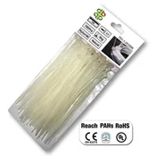 Bradas BELI PLASTIČNI TRAK 2,5x150/100 kosov