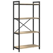 Vidaxl Knjižna polica Sonoma hrast 60 x 30 x 120 cm Konstruiran les