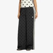 Hlače adidas Satin Polka Dots Wide Leg Pant Black XL