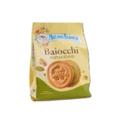 Barilla Mulino Bianco Baiocchi Pistacchio piškoti s pistacijevo kremo 240g