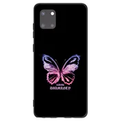Silikonski črni ovitek za Samsung Galaxy Note 10 Lite N770F - Diamanty Purple