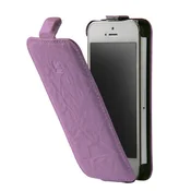 Nobrand Torbica INDIGO Flip za iPhone 5 - vijolična