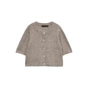 VERO MODA Pletena jopa VMSoffe pegasto siva
