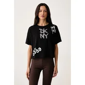 DKNY kratka ženska majica bombažna