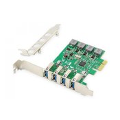DIGITUS Kontroler PCI-Express = 4x USB 3.0 DS-30226 Low profile