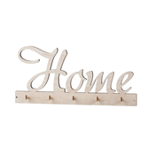 AtmoWood Lesen obešalnik za ključe - Home