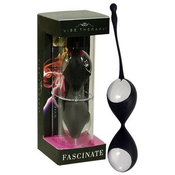 VIBE THERAPY vaginalne kuglice FASCINATE CRNO-BIJELE