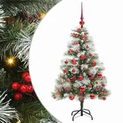 Umjetno božicno drvce S LED lampica Zelena i bijela 120 cm