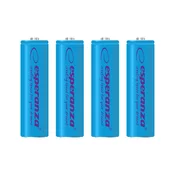 Esperanza eza104b esperanza akumulatorske baterije ni-mh aa 2000mah 4ks modre