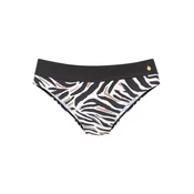 LASCANA Bikini hlačke  kremna / greige / bela