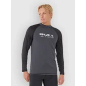 Rip Curl Shock UPF Longsleeve Lycra black marle