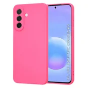 Silikonski ovitek Techsuit SoftFlex za Samsung Galaxy A57 - roza