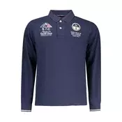 Moška polo majica z dolgimi rokavi