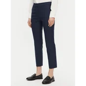 Weekend Max Mara Chino hlače Vite 2515131021 Mornarsko modra Slim Fit