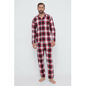 Pamučna pidžama HUGO s uzorkom