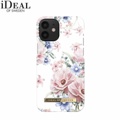 IDEAL OF SWEDEN Maska za telefon iPhone 12 Mini, Floral Romance, Bela
