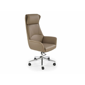 Uredska stolica Houston 1655 Cappuccino, 125x76x65cm, S naslonima za ruke, S kotacima, Meccanismo sediaMehanizam stolice: Nagib