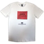 Oasis Definitely Maybe Ticket Stub White M Majica