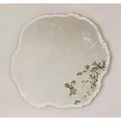 Casa Padrino luxury wall mirror in tree disc design white/beige 80 x 2.5 x H. 78 cm - Living room mirror - Bedroom mirror - Wardrobe mirror - Luxury furniture - Luxury interior - Luxury quality