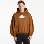 Mikina Jordan Flight Wings Mens Fleece Pullover Hoodie Lt British Tan/ Sail L