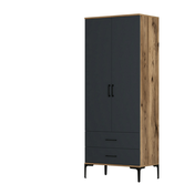 HANAH HOME Ormar Kumsal T Walnut Anthracite