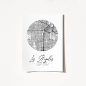 Wallity Poster Los Angeles-2076, 42x59,4 cm
