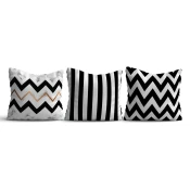 Opviq Set 3 jastucnice 43x43cm Šareni